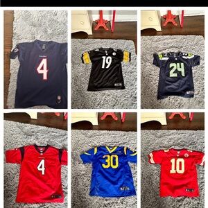 youth football jersey bundle